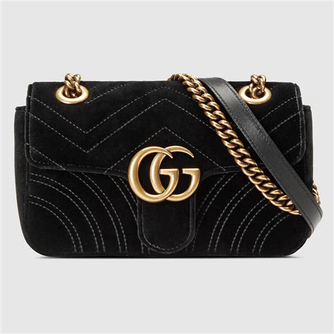 grey velvet gucci bag|Gucci marmont velvet mini bag.